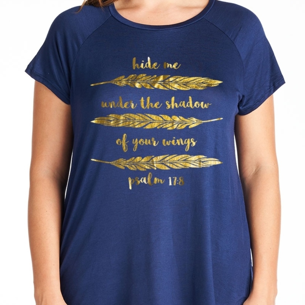 Gold Foil Graphic Tee